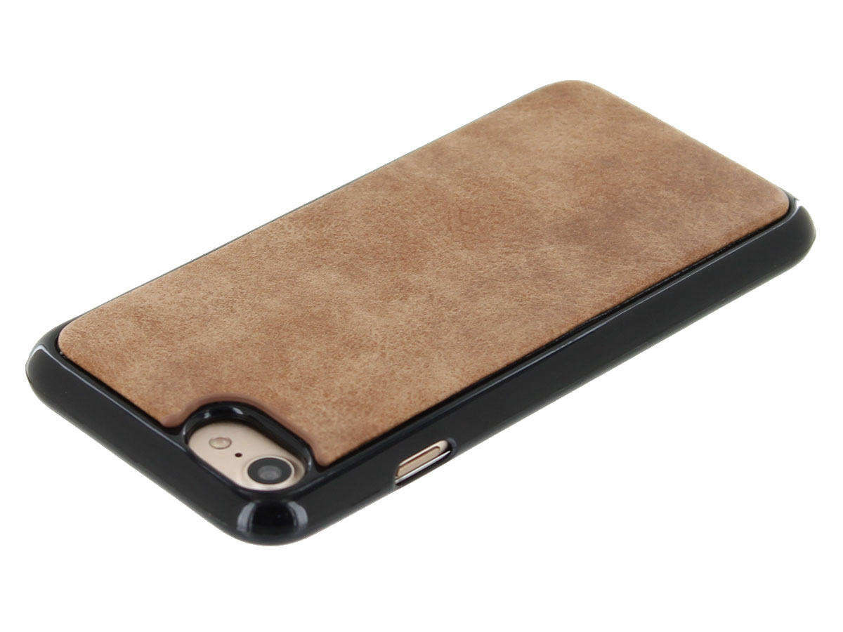 Smartphone Wallet met Magnetic iPhone SE / 8 / 7 hoesje Bruin