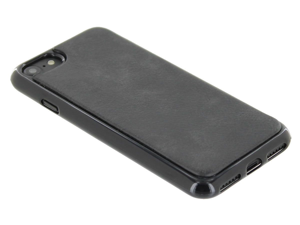 Smartphone Wallet met Magnetic iPhone SE / 8 / 7 hoesje Zwart