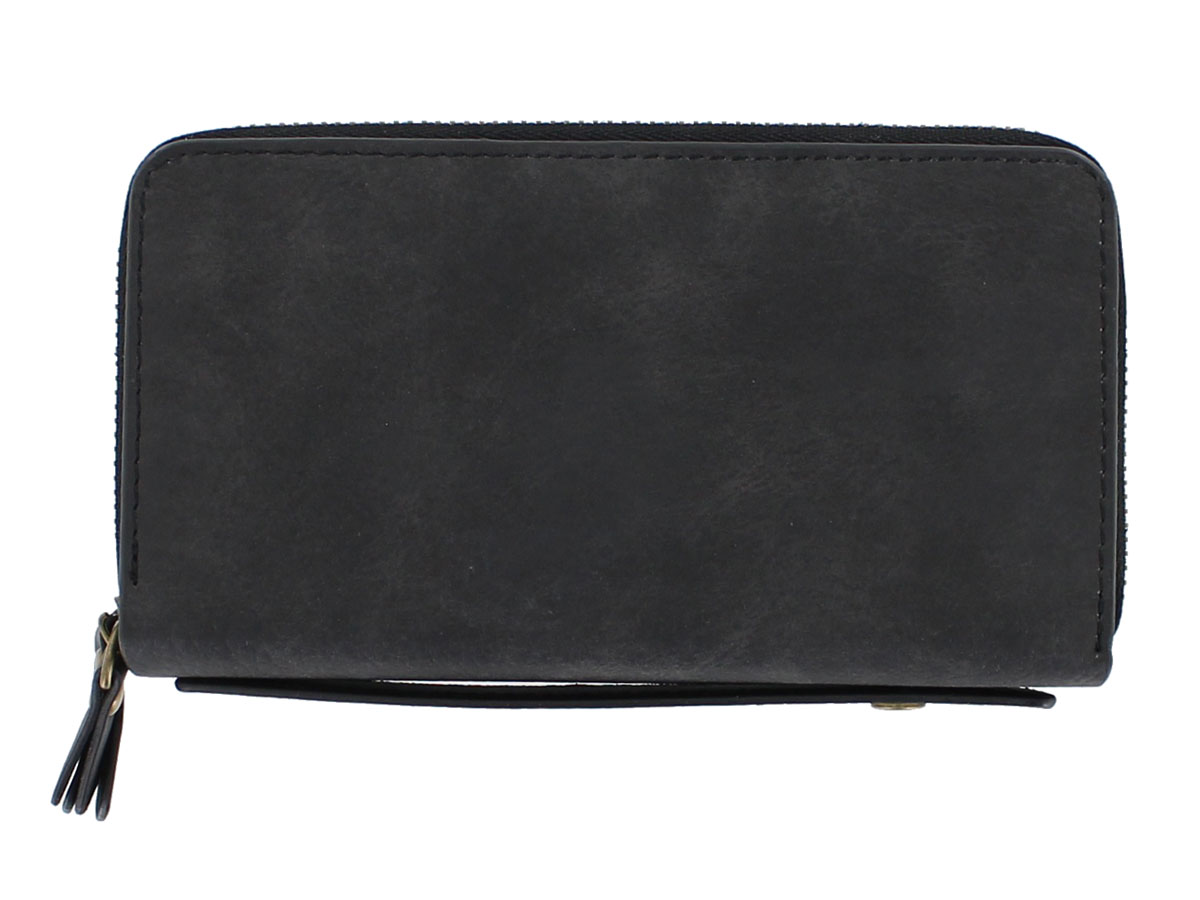 Smartphone Wallet met Magnetic iPhone SE / 8 / 7 hoesje Zwart