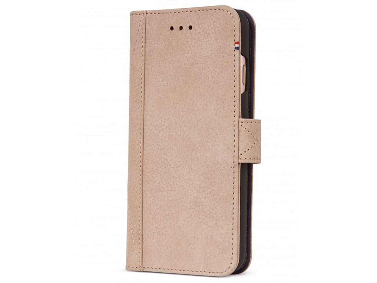 Decoded Leather 2in1 Wallet Rose - iPhone SE / 8 / 7 / 6(s) hoesje