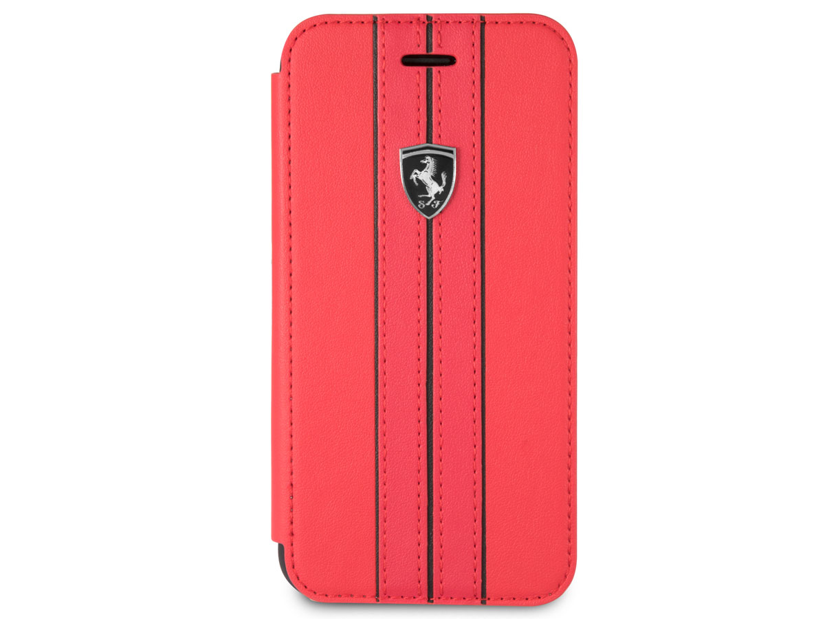 Ferrari Urban Off Bookcase Rood - iPhone SE / 8 / 7 / 6(s) hoesje