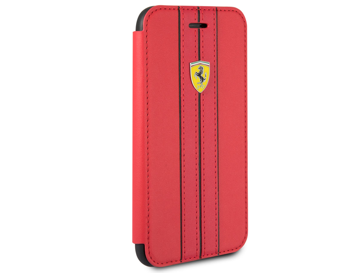Ferrari Urban Bookcase Rood - iPhone SE / 8 / 7 / 6(s) hoesje
