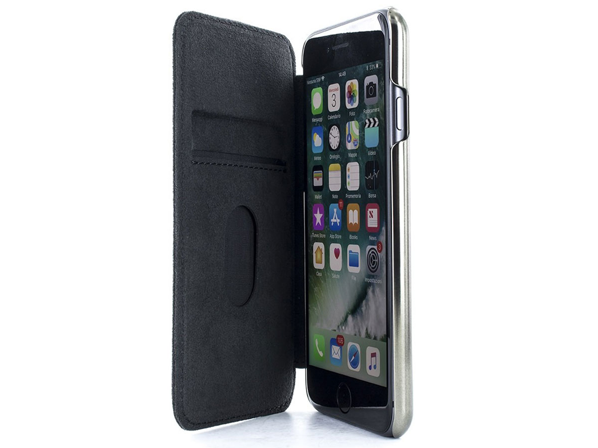 Greenwich Walker - Alcantara iPhone SE / 8 / 7 / 6(s) hoesje