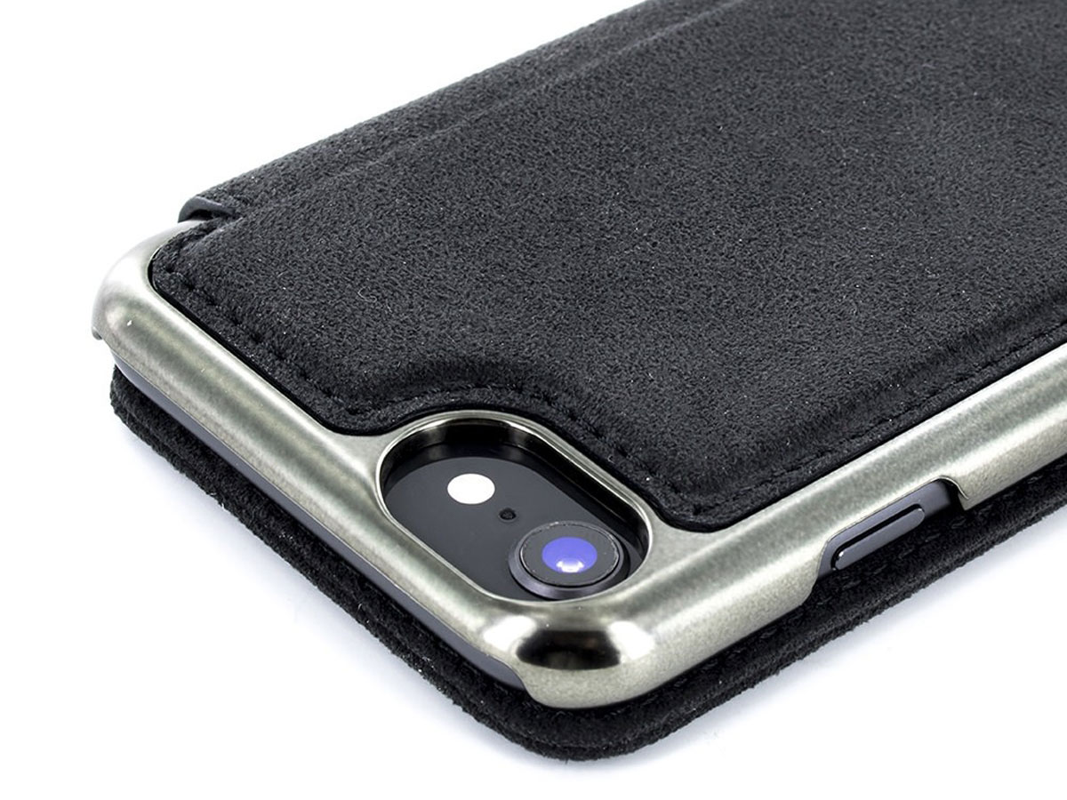 Greenwich Walker - Alcantara iPhone SE / 8 / 7 / 6(s) hoesje