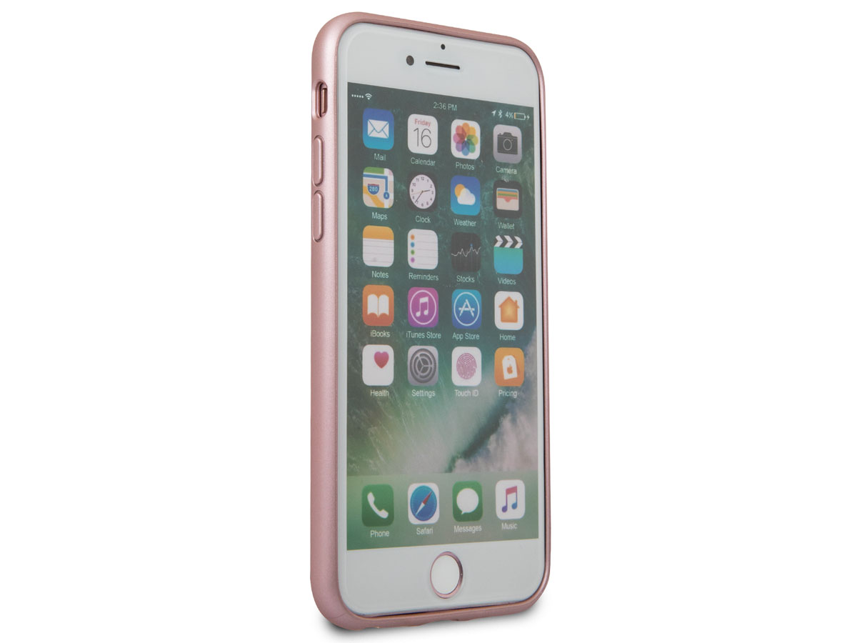 Guess Iridescent Case Rosé - iPhone SE / 8 / 7 / 6(s) hoesje