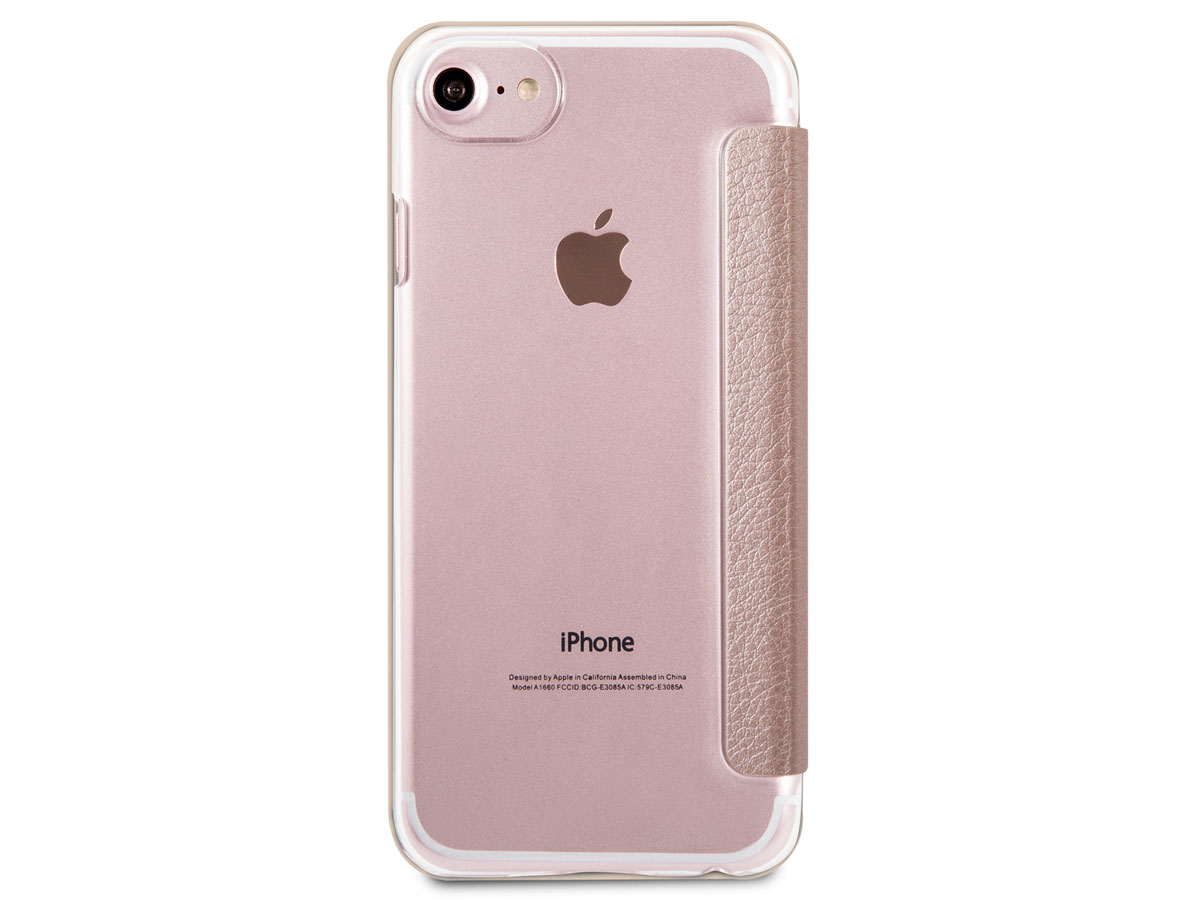 Guess Iridescent Bookcase Rosé - iPhone SE / 8 / 7 / 6(s) hoesje