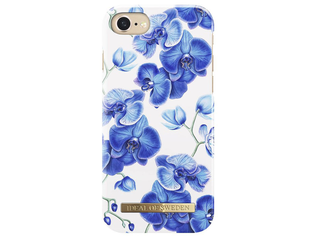 iDeal of Sweden Baby Blue Orchid - iPhone SE / 8 / 7 / 6(s) hoesje