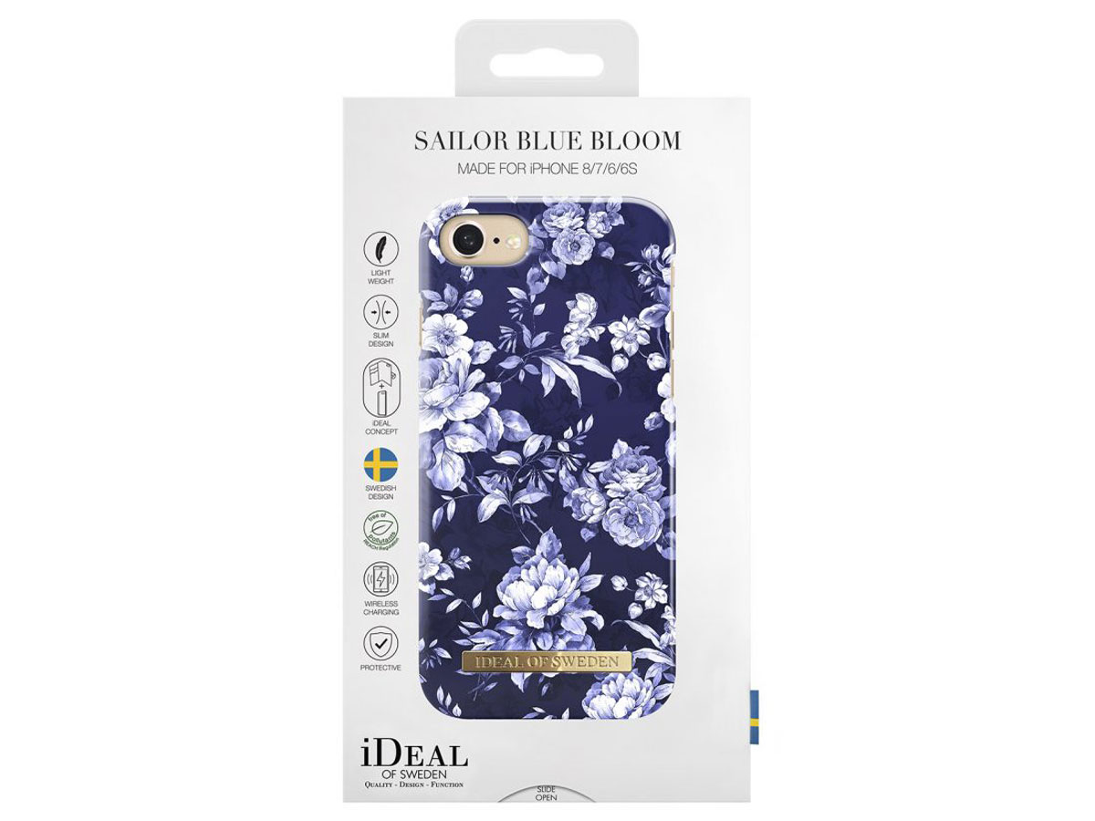 iDeal of Sweden Sailor Blue Bloom - iPhone SE / 8 / 7 / 6(s) hoesje