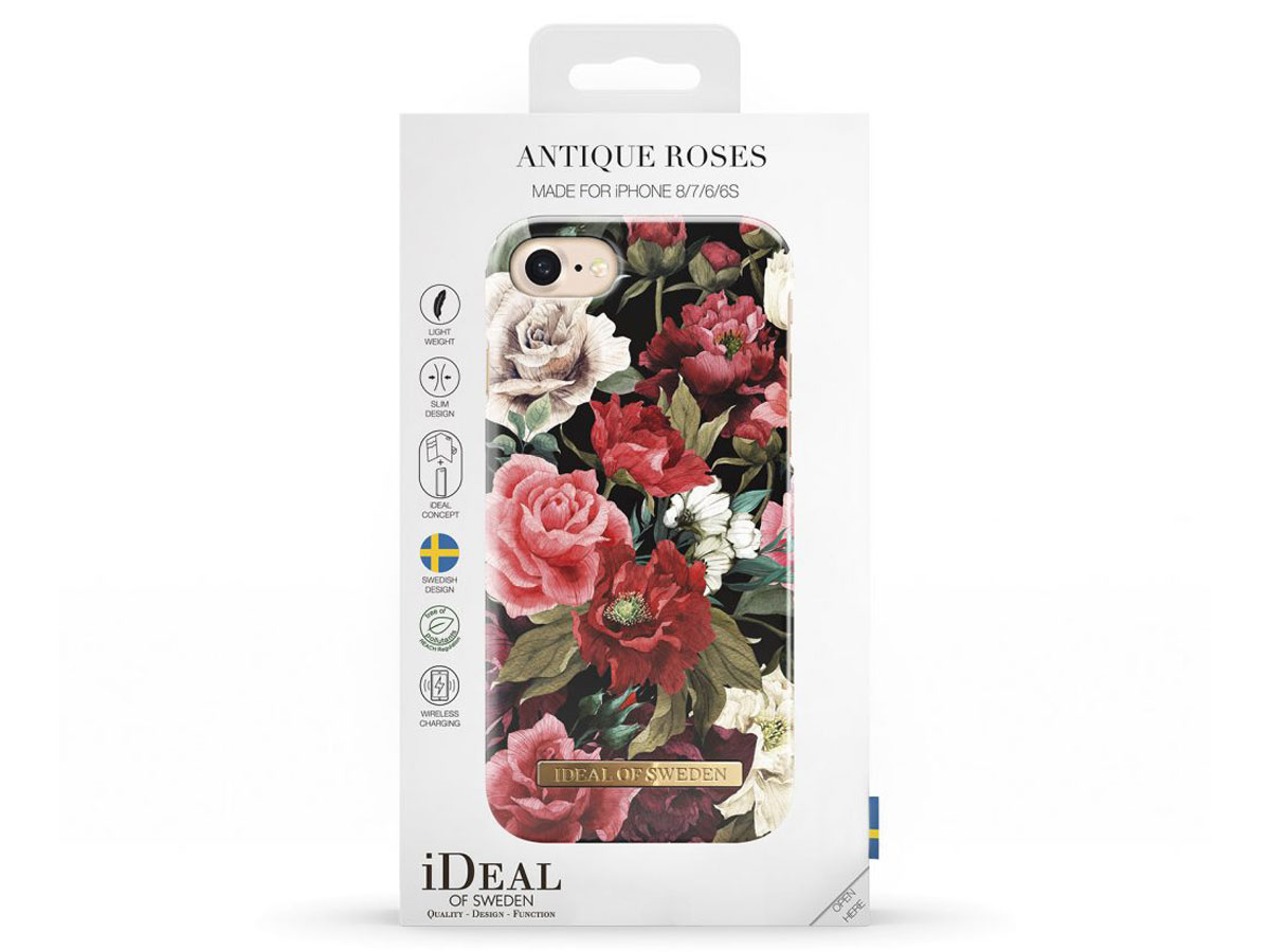 iDeal of Sweden Antique Roses - iPhone SE / 8 / 7 / 6(s) hoesje