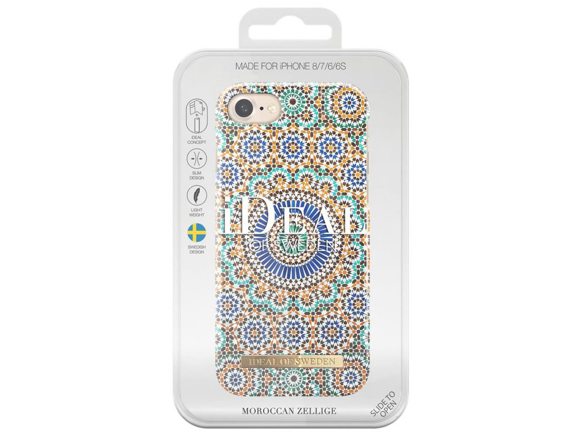 iDeal of Sweden Moroccan Zellige - iPhone SE / 8 / 7 / 6(s) hoesje