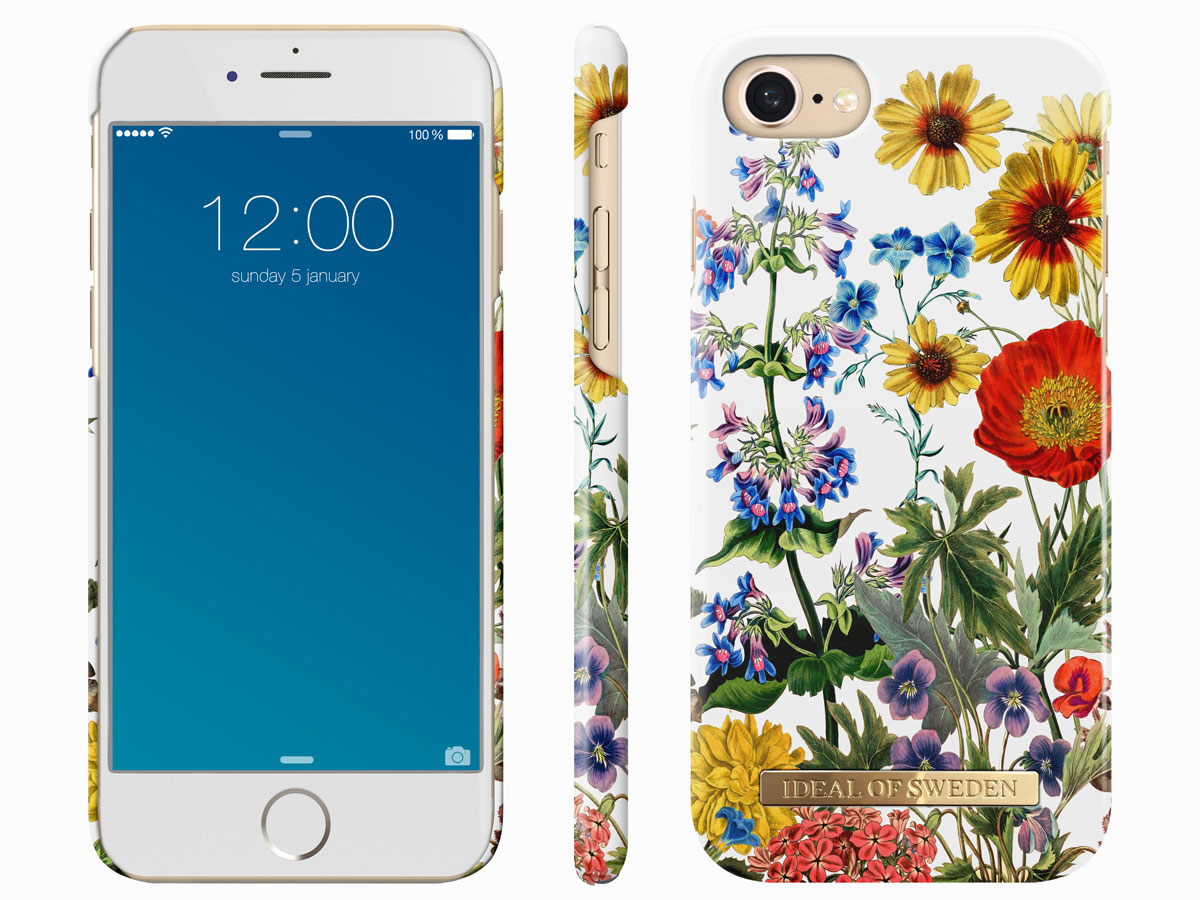 iDeal of Sweden Flower Meadow - iPhone SE / 8 / 7 / 6(s) hoesje