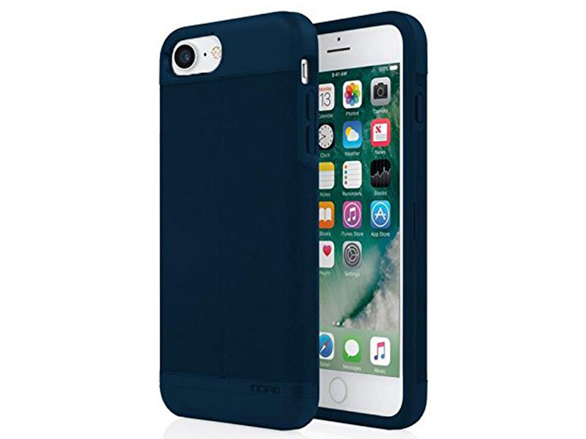 Incipio Esquire Card Case Navy - iPhone SE / 8 / 7 hoesje