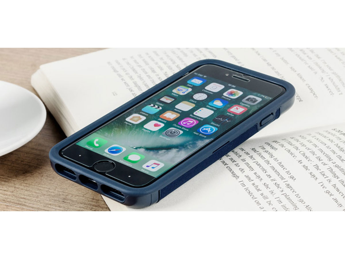 Incipio Esquire Card Case Navy - iPhone SE / 8 / 7 hoesje