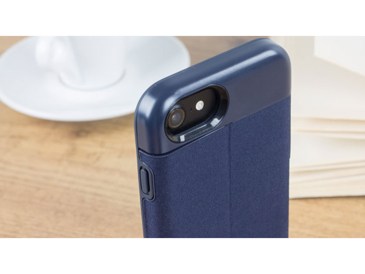 Incipio Esquire Card Case Navy - iPhone SE / 8 / 7 hoesje