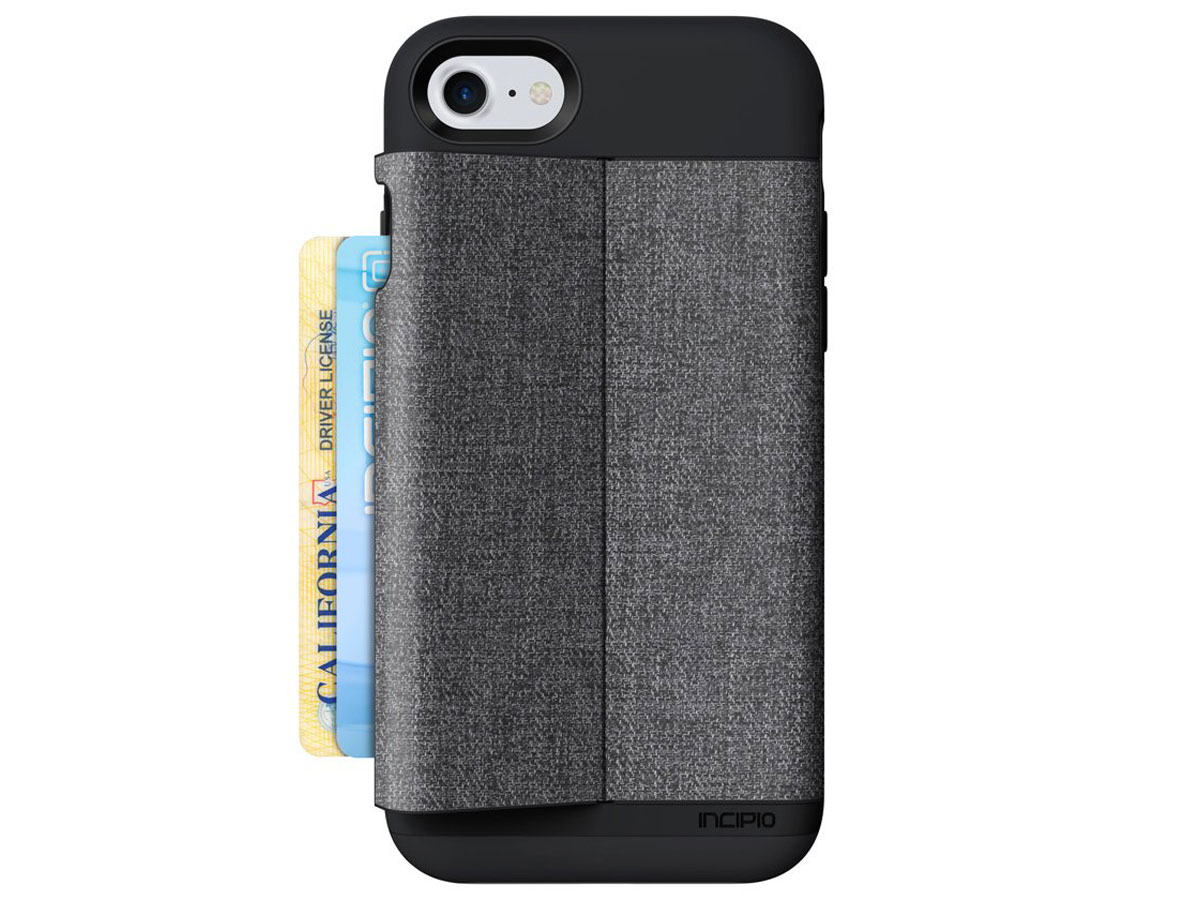 Incipio Esquire Card Case Grijs - iPhone SE / 8 / 7 hoesje