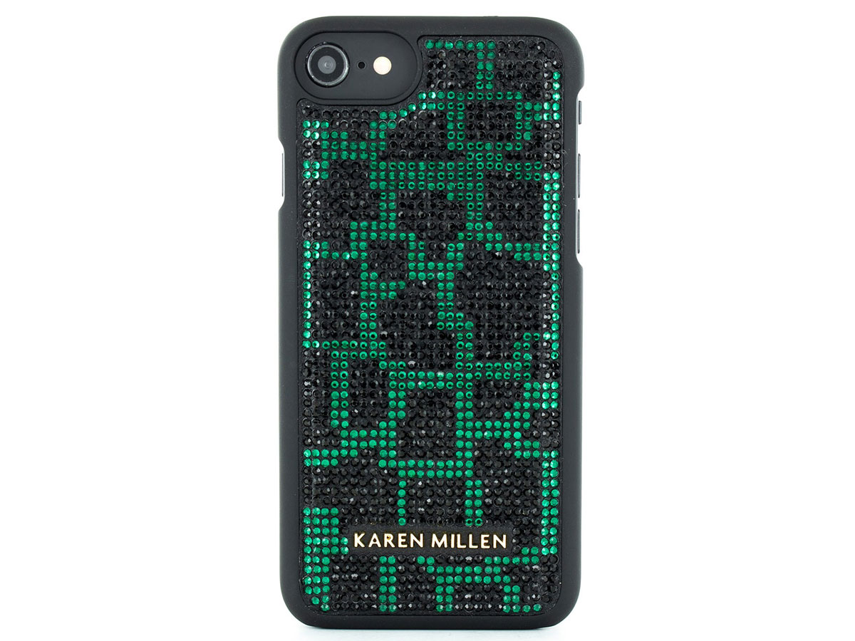Karen Millen Jeweled Leopard Case - iPhone SE / 8 / 7 / 6(s) hoesje