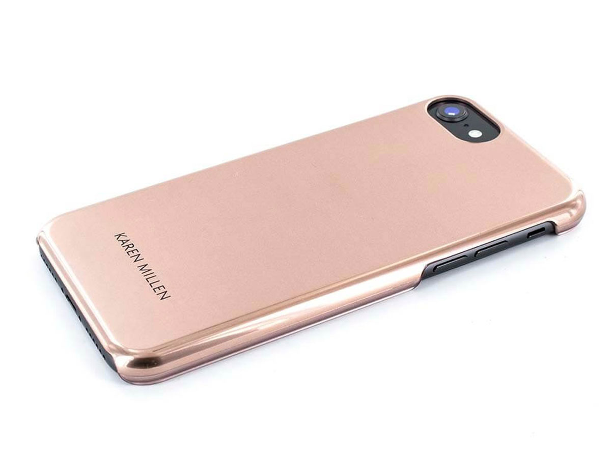 Karen Millen Metallic Case Rosé - iPhone SE / 8 / 7 / 6(s) hoesje