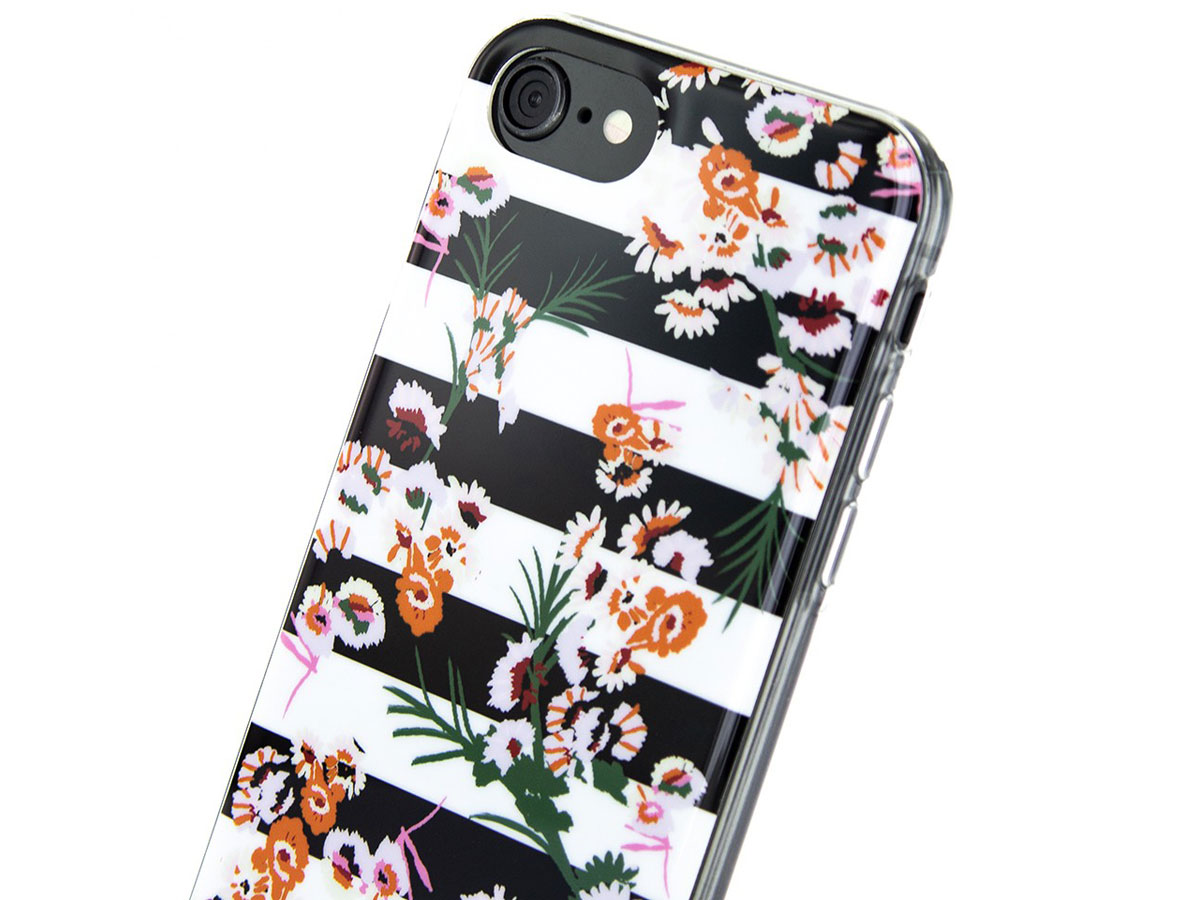 Karen Millen Striped Florals Case - iPhone SE / 8 / 7 / 6(s) hoesje