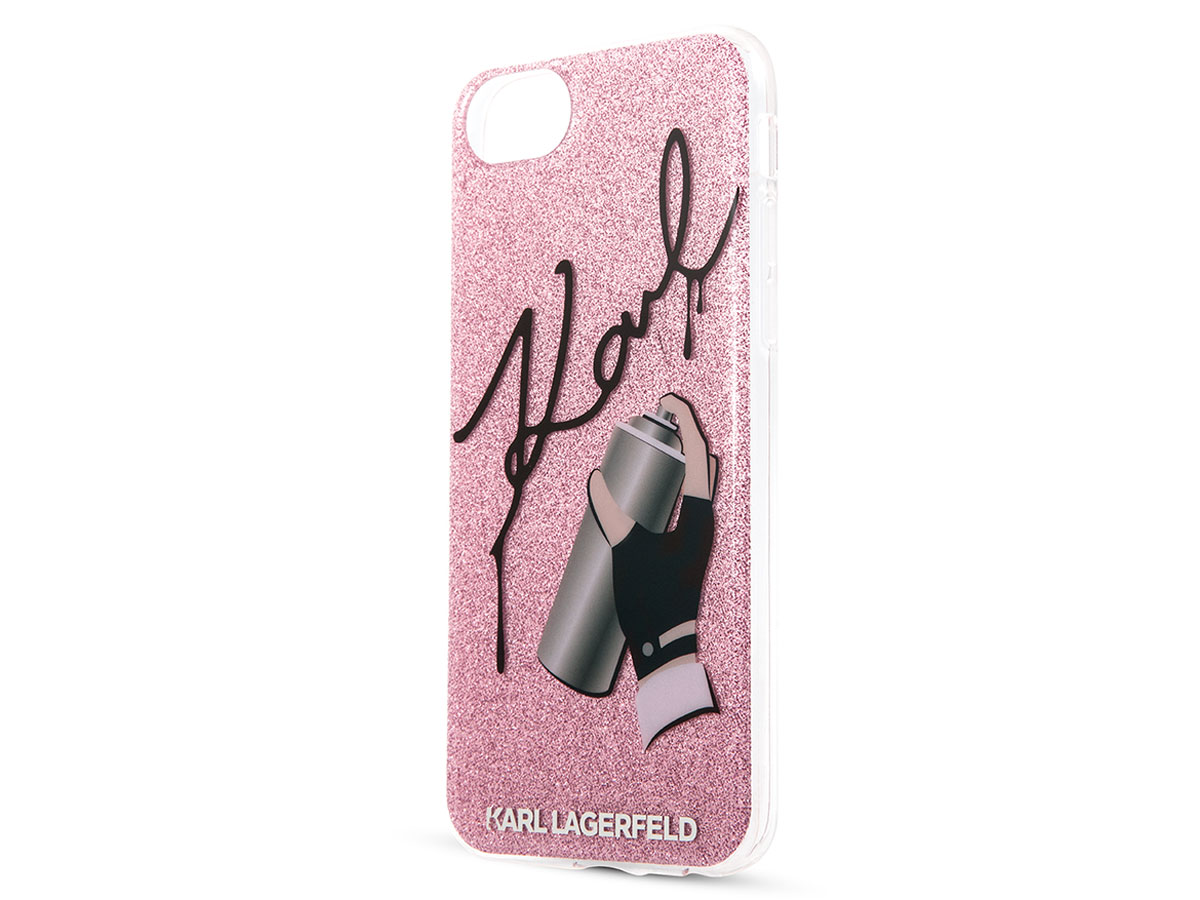 Karl Lagerfeld Graffiti Case - iPhone SE / 8 / 7 / 6(s) hoesje