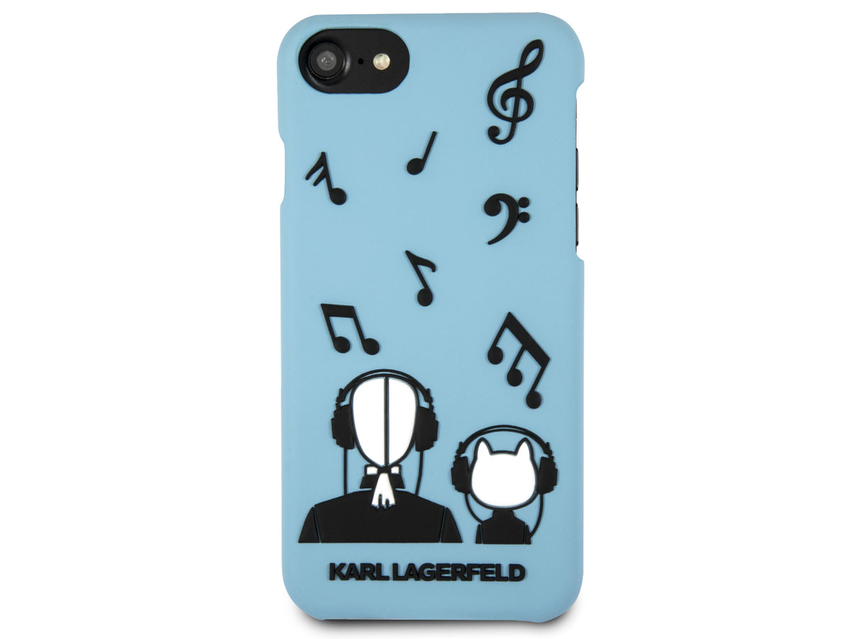Karl Lagerfeld Musical Notes Case - iPhone SE / 8 / 7 / 6(s) hoesje