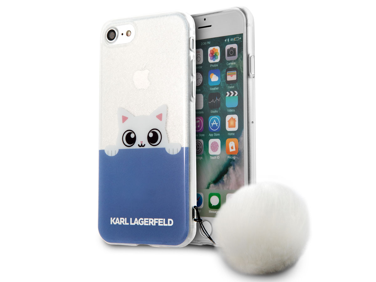 Karl Lagerfeld Peek-A-Boo Case I - iPhone SE / 8 / 7 / 6(s) hoesje