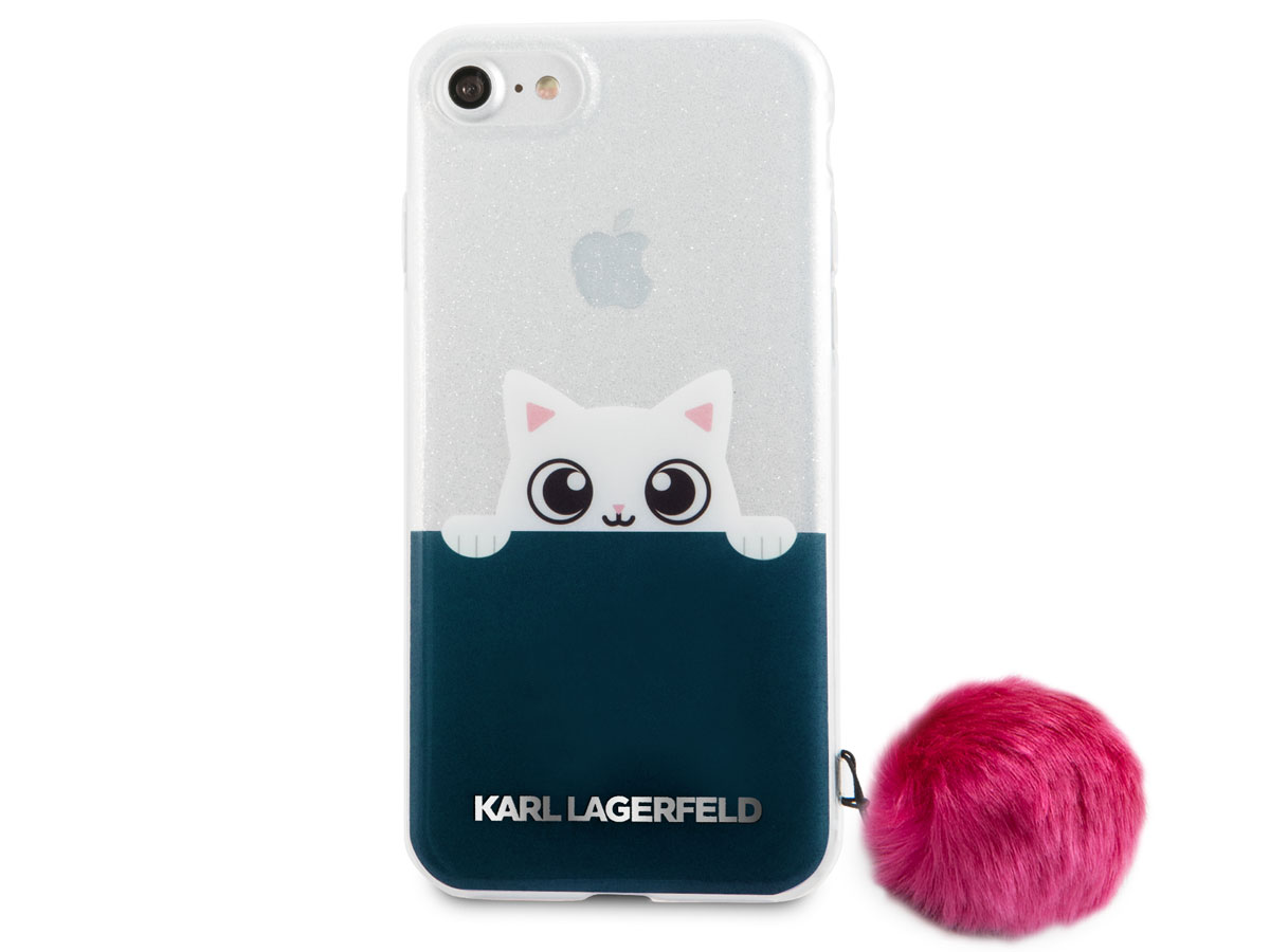 Karl Lagerfeld Peek-A-Boo Case II - iPhone SE / 8 / 7 / 6(s) hoesje