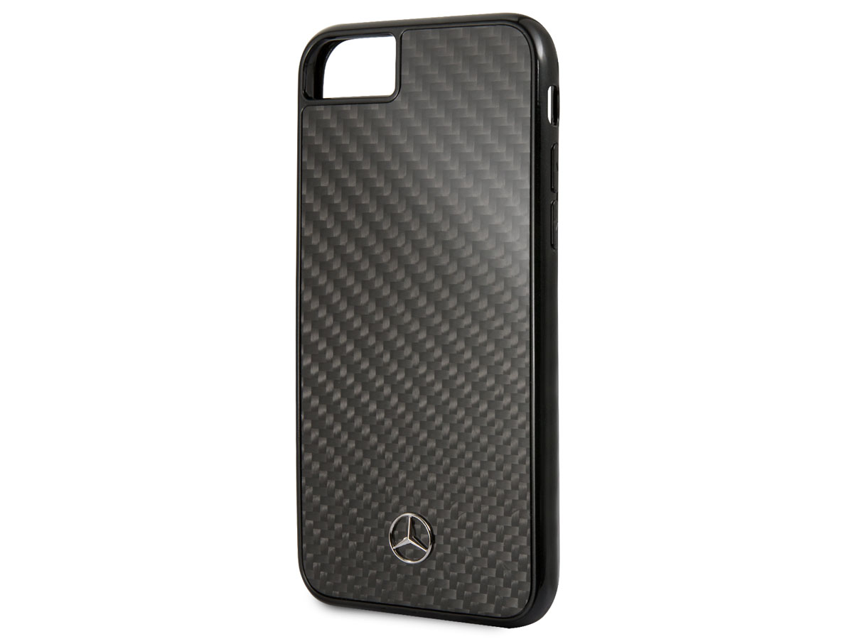 Mercedes-Benz Carbon Fiber Case - iPhone SE / 8 / 7 / 6(s) hoesje