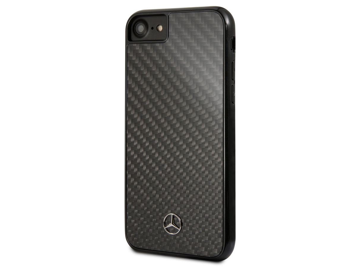 Mercedes-Benz Carbon Fiber Case - iPhone SE / 8 / 7 / 6(s) hoesje