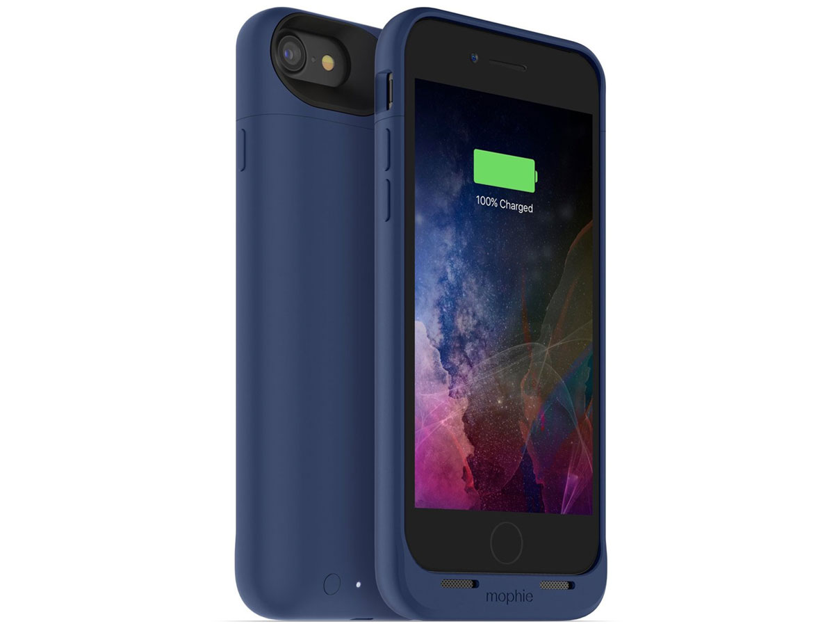 Mophie Juice Pack Air Wireless Blauw - iPhone SE / 8 / 7 hoesje Accu