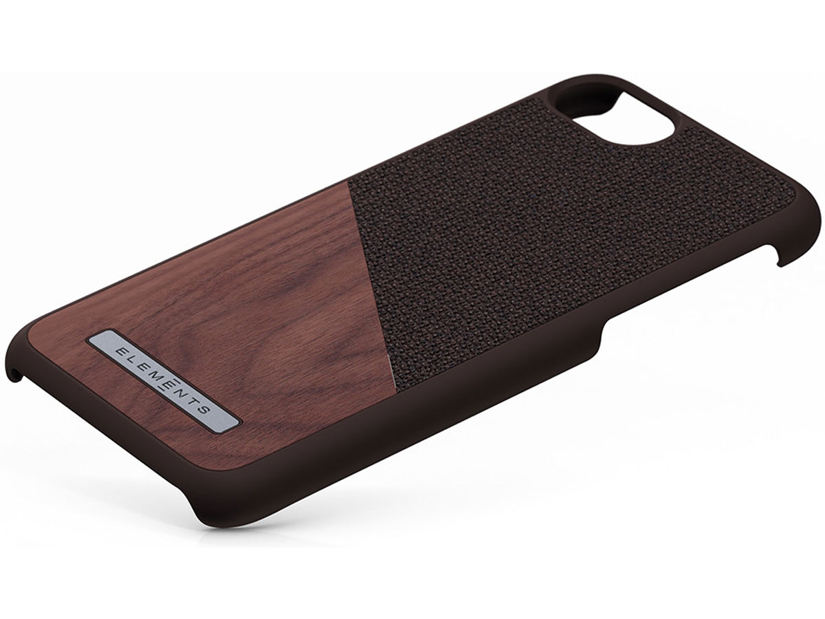 Nordic Elements Frejr Bruin - Houten iPhone SE / 8 / 7 / 6(s) hoesje