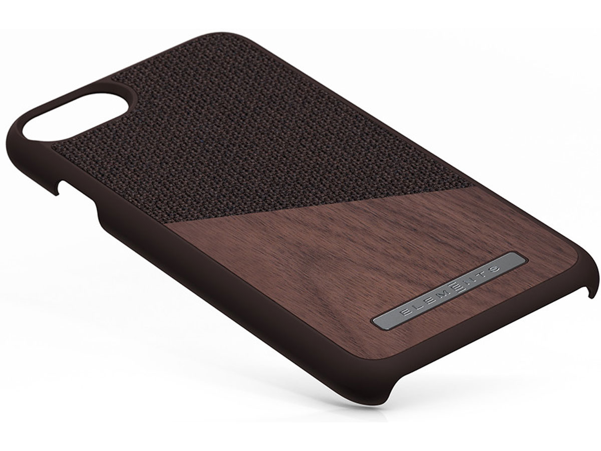 Nordic Elements Frejr Bruin - Houten iPhone SE / 8 / 7 / 6(s) hoesje