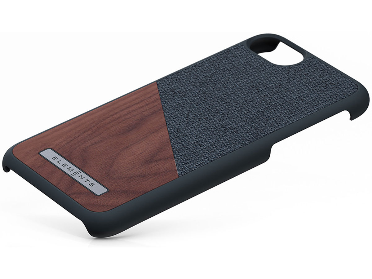 Nordic Elements Frejr Grijs - Houten iPhone SE / 8 / 7 / 6(s) hoesje