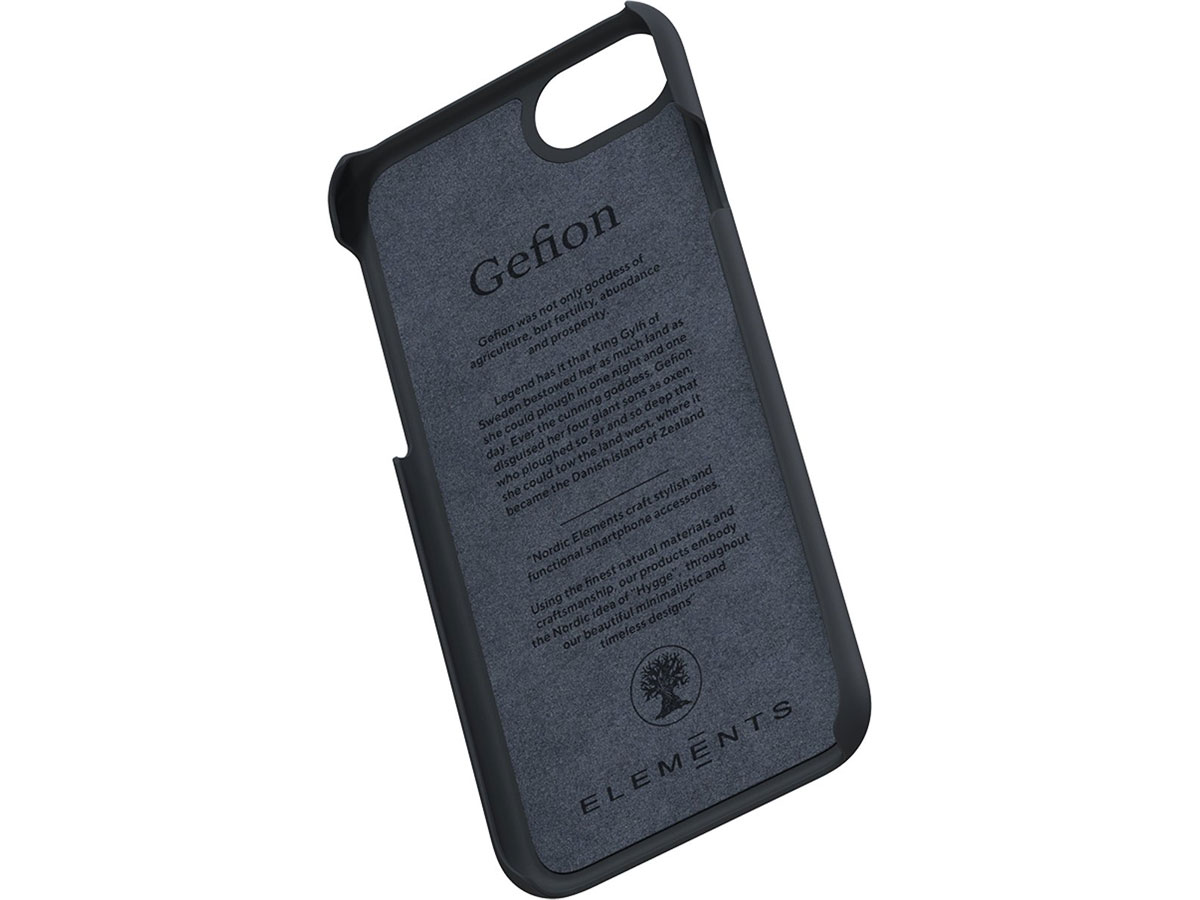 Nordic Elements Gefion Walnoot - Houten iPhone SE / 8 / 7 / 6(s) hoesje