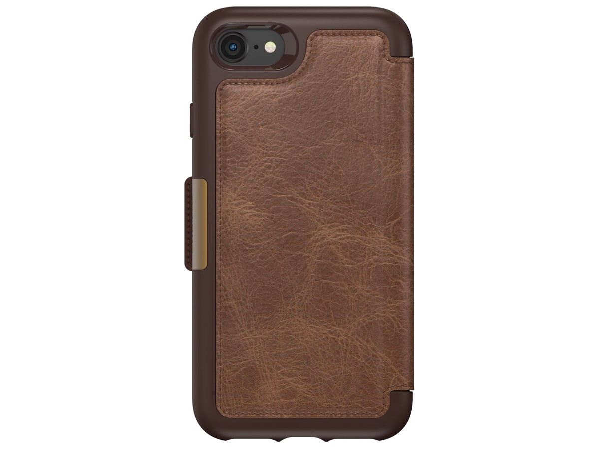 Otterbox Strada Leather Folio Bruin - iPhone SE / 8 / 7 hoesje