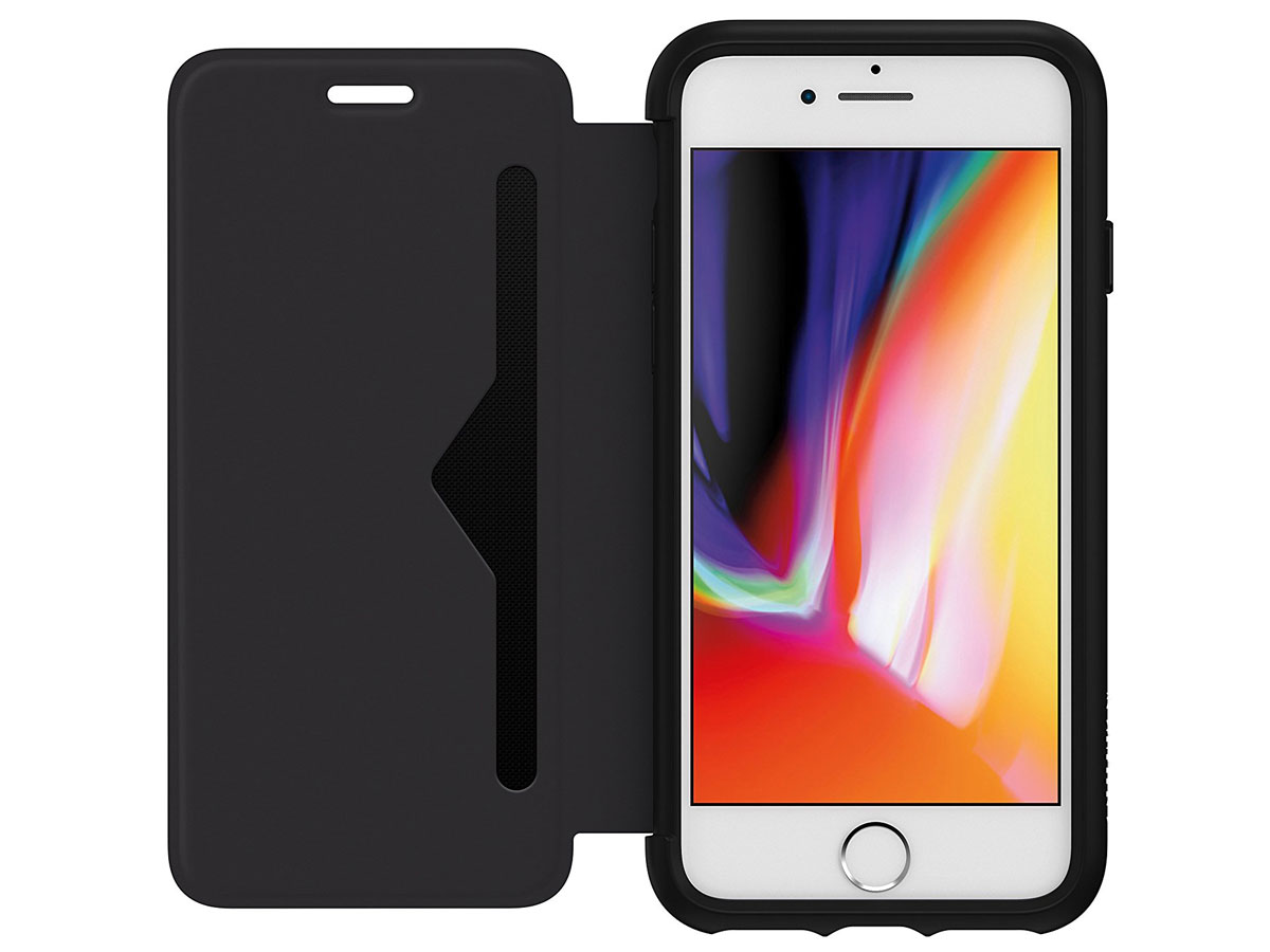 Otterbox Symmetry Folio Case Zwart- iPhone SE / 8 / 7 hoesje