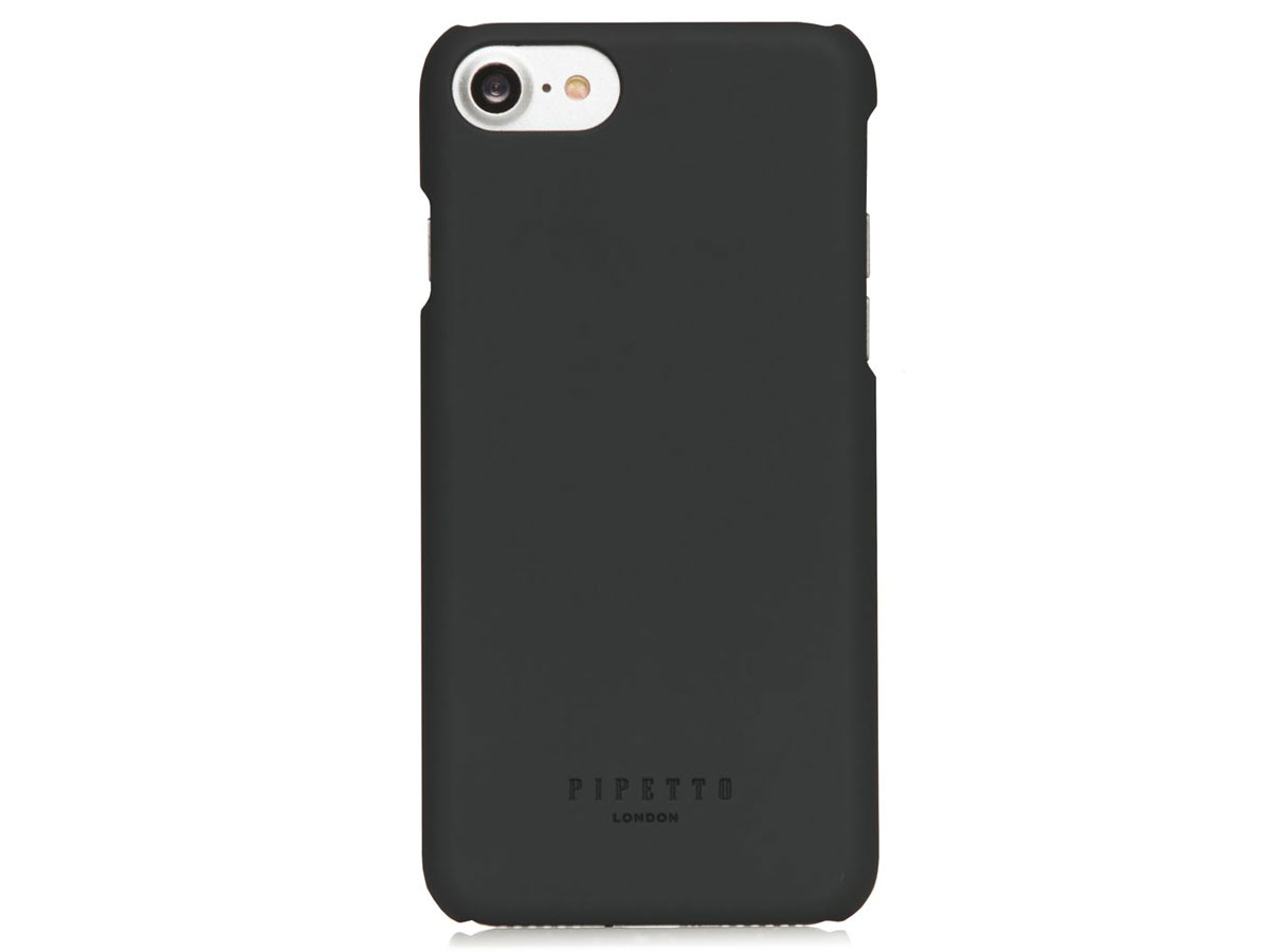 Pipetto Leather Magnetic Wallet Navy iPhone SE / 8 / 7 hoesje