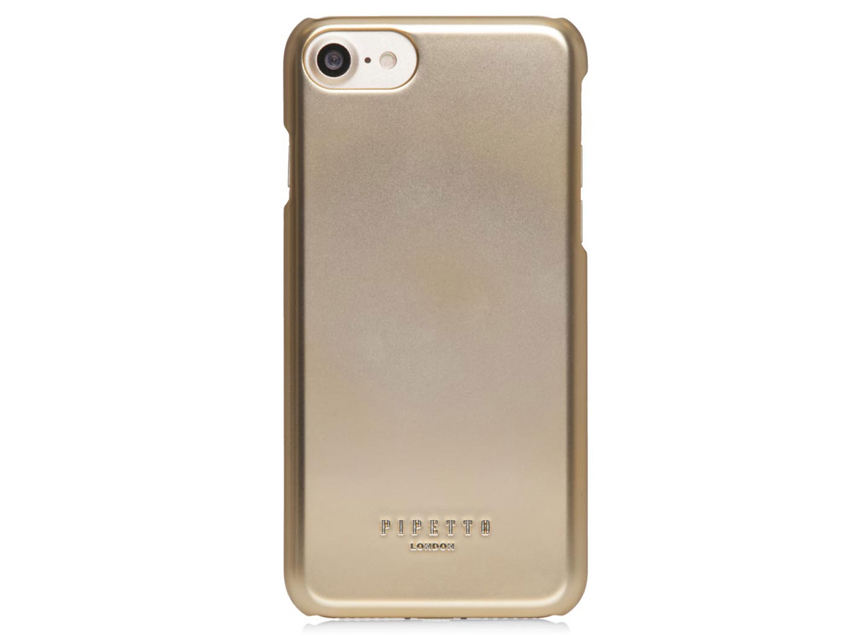 Pipetto Leather Magnetic Wallet Rood iPhone SE / 8 / 7 hoesje