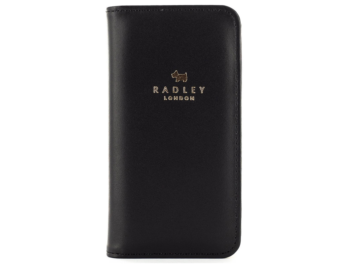 Radley Luxury Folio Case Black - iPhone SE / 8 / 7 / 6(s) hoesje