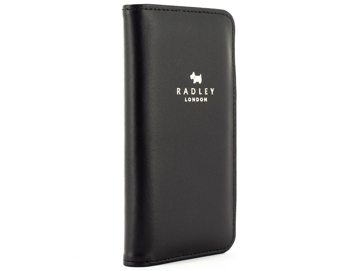 Radley Luxury Folio Case Black - iPhone SE / 8 / 7 / 6(s) hoesje