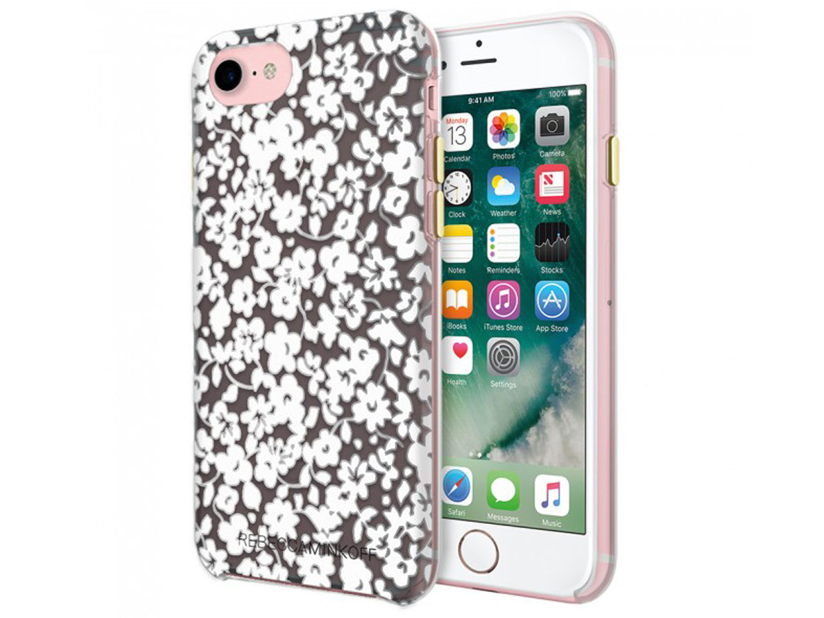 Rebecca Minkoff Floral Pearl Case - iPhone SE / 8 / 7 hoesje