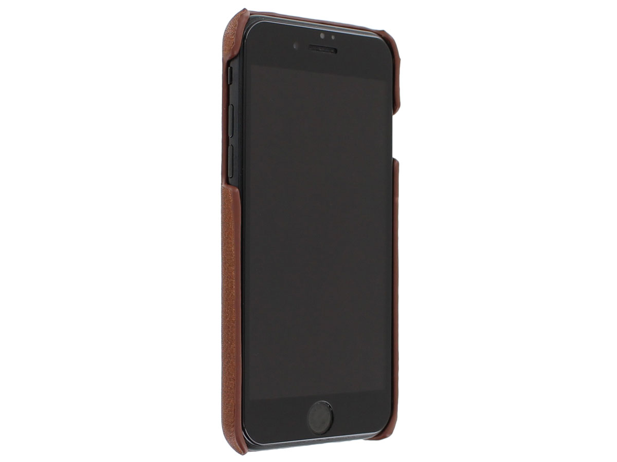 Scotch & Soda Leather Case Bruin - iPhone SE / 8 / 7 hoesje