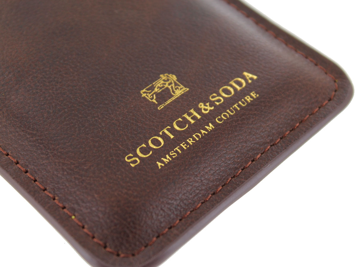 Scotch & Soda Sleeve Bruin Duo - iPhone SE / 8 / 7 / 6(s) hoesje