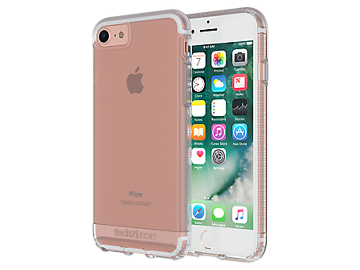 Tech21 Impact Clear BulletShield Case - iPhone SE / 8 / 7 hoesje