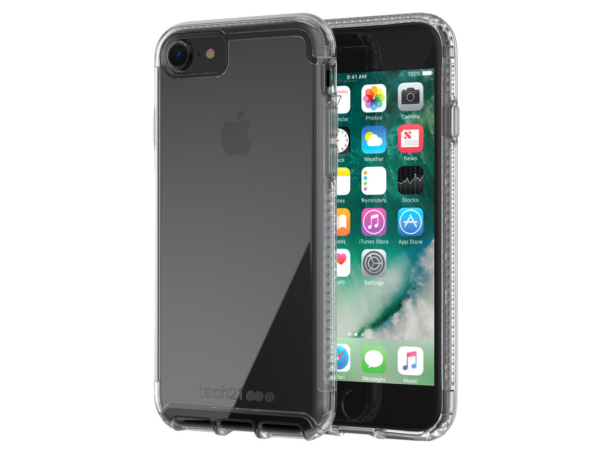 Tech21 Pure Clear BulletShield Case - iPhone SE / 8 / 7 hoesje