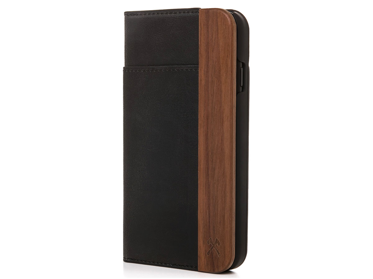 Woodcessories EcoWallet Hout Leer - iPhone 8+/7+ hoesje