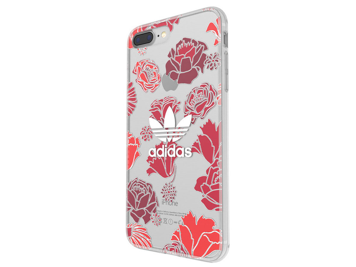 adidas Originals Roses TPU Case - iPhone 8+/7+ hoesje