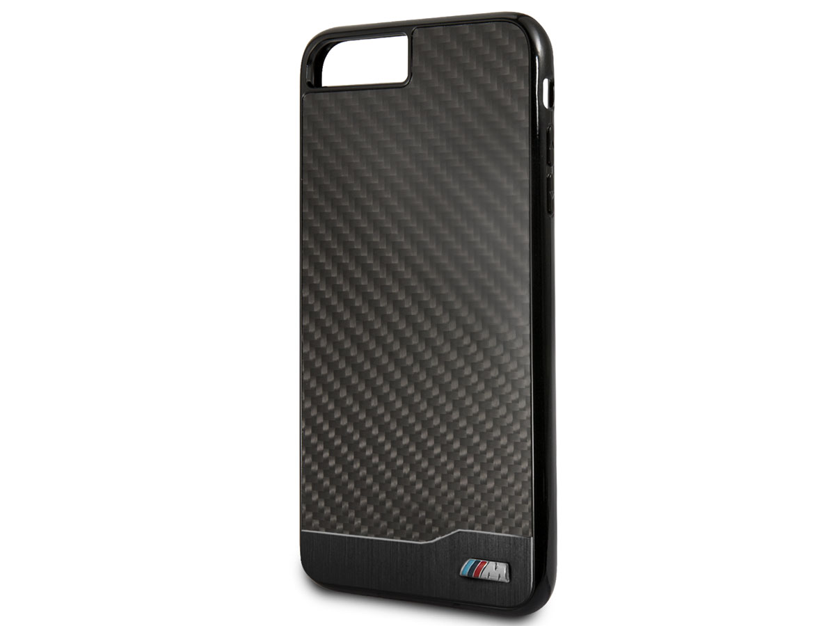 BMW Carbon Aluminium Case - iPhone 8+/7+/6+ hoesje