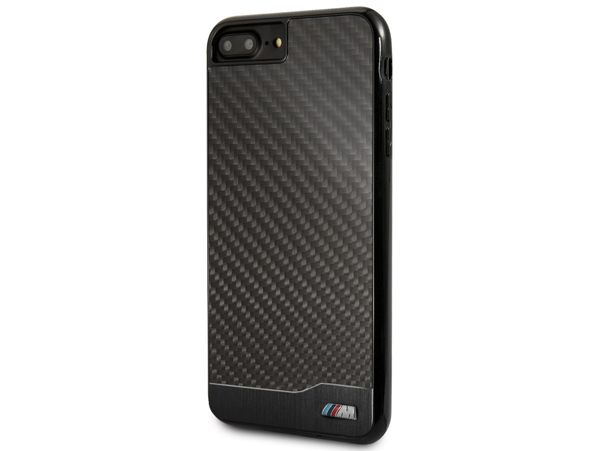 BMW Carbon Aluminium Case - iPhone 8+/7+/6+ hoesje