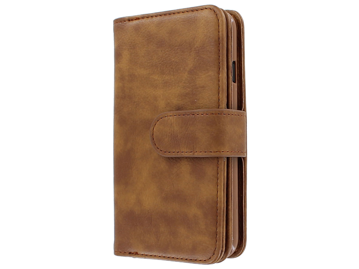 True Wallet Book Case XL Bruin - iPhone 8+/7+ hoesje 
