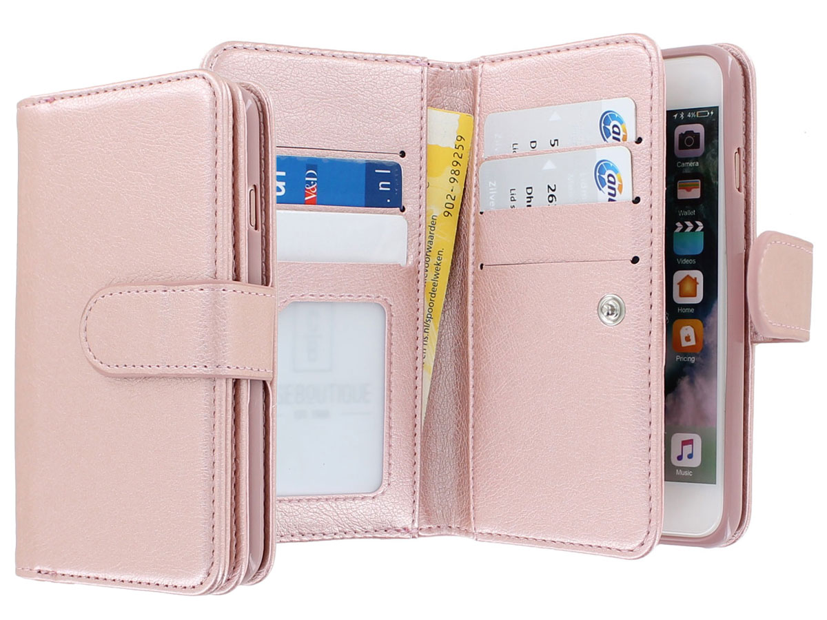 True Wallet Book Case XL Rosé - iPhone 8+/7+ hoesje 